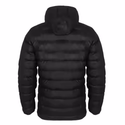 Celtic FC Boys Jacket Hooded Winter Quilted Kids OFFICIAL Football Gift - Black Crest, 10-11 Years