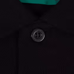 Celtic FC Mens Polo Shirt Crest OFFICIAL Football Gift - Black Single Crest, Large