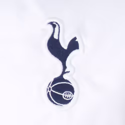 Tottenham Hotspur Mens Jacket Shower Windbreaker OFFICIAL Football Gift - White/Navy Blue, Medium