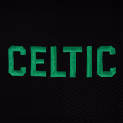 Celtic FC Mens Jacket Track Top Retro OFFICIAL Football Gift - Black/Green, XL