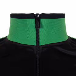 Celtic FC Mens Jacket Track Top Retro OFFICIAL Football Gift - Black/Green, XL