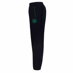 Celtic FC Mens Tracksuit Jacket & Pants Set OFFICIAL Football Gift - Black/Green, XXL