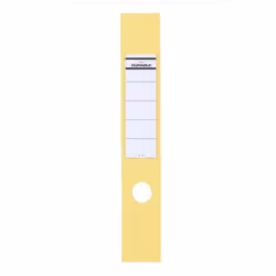 Durable ORDOFIX 60 mm, Yellow, Rectangle, Ring binder, 60 mm, 390 mm, 10 pc(s)