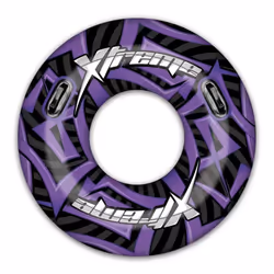 Bestway Large 47" Inflatable Turbo Extreme Swim Ring Rubber Tube Beach Lilo Pool Float - Purple