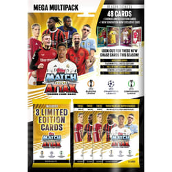 Topps Match Attax 24/25 Mega Multipack - Includes 48 Match Attax Cards  3 Random LE's and a Generation Now LE