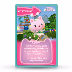 Gabby's Dollhouse Top Trumps Junior Card Game