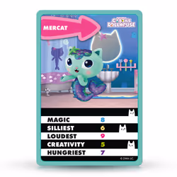 Gabby's Dollhouse Top Trumps Junior Card Game