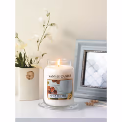 Yankee Candle Large Jar Candle, Shea Butter