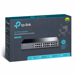 TP-LINK TL-SG1024D 24-Port Gigabit Desktop/Rackmount Unmanaged Switch