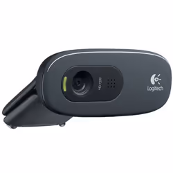 Logitech HD C270 webcam 3 MP 1280 x 720 pixels USB 2.0 Black, Grey - Additional view 4