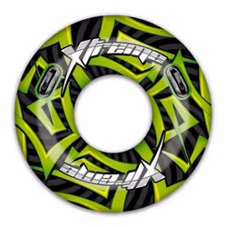 Bestway Large 47" Inflatable Turbo Extreme Swim Ring Rubber Tube Beach Lilo Pool Float - Green