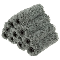 421 Series V 4 inch 10 piece pack Paint Mini Roller Covers Professional 15MM Sleeve Microfibre Grey