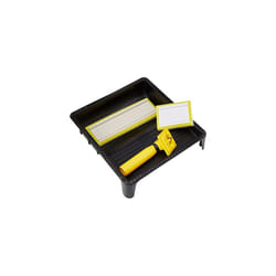24300 Task Partner Paint Pad Kit with Large and Small Pads for Emulsion and Gloss 4 Piece Pack Set Black