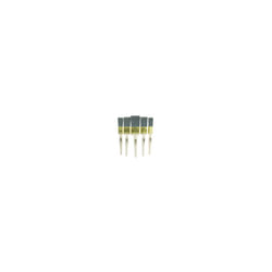Coral Paint Brushes With Platinum Easy Clean Filaments 5 Piece Set