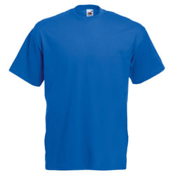 Fruit Of The Loom Mens Valueweight Short Sleeve T-Shirt - XL, Royal