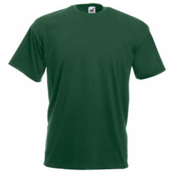 Fruit Of The Loom Mens Valueweight Short Sleeve T-Shirt - L, Bottle Green