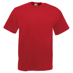 Fruit Of The Loom Mens Valueweight Short Sleeve T-Shirt - M, Brick Red