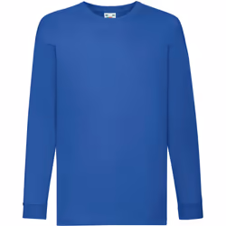 Fruit Of The Loom Childrens/Kids Long Sleeve T-Shirt - 5-6, Royal
