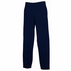 Fruit Of The Loom Mens Open Hem Jog Pants / Jogging Bottoms - 2XL, Deep Navy