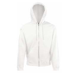 Fruit Of The Loom Men's Classic Hooded Sweatshirt - XL, White
