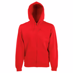 Fruit Of The Loom Men's Classic Hooded Sweatshirt - XL, Red