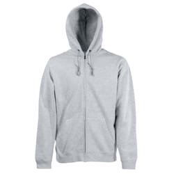 Fruit Of The Loom Men's Classic Hooded Sweatshirt - M, Heather Grey