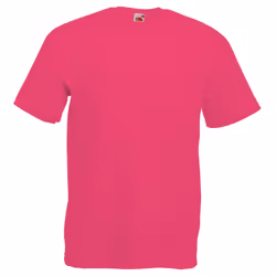 Fruit Of The Loom Mens Valueweight Short Sleeve T-Shirt - M, Fuchsia