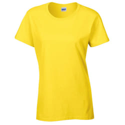 Gildan Ladies/Womens Heavy Cotton Missy Fit Short Sleeve T-Shirt - XL, Daisy