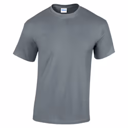 Gildan Youth Unisex Heavy Cotton T-Shirt - S, Graphite Heather