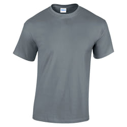 Gildan Youth Unisex Heavy Cotton T-Shirt - XL, Graphite Heather