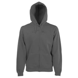 Fruit Of The Loom Men's Classic Hooded Sweatshirt - L, Light Graphite