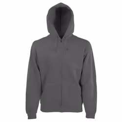 Fruit Of The Loom Men's Classic Hooded Sweatshirt - XL, Light Graphite
