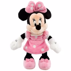 Disney MINNIE MOUSE and MICKEY MOUSE Mini Bean Bag Soft Toy Set 20cm