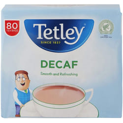 Tetley Original Decaf Tea Bags, 80 Bags