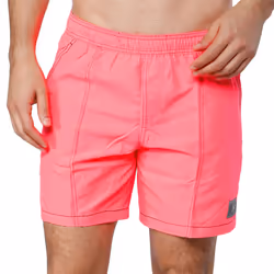 Speedo Mens Checked Leisure Swimming Swim Beach Pool Water Shorts - S, Red