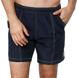 Speedo Mens Checked Leisure Swimming Swim Beach Pool Water Shorts - S, Navy