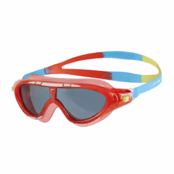 Speedo Biofuse Rift, Unisex, One Size, Red, Silicone, Grey, Polycarbonate