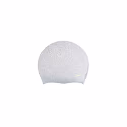Women's Recycled Swimming Cap Swimming Cap, Grey/Bright zest, One Size