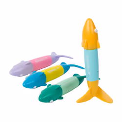 Speedo Swimming Spinning Dive Sticks Toys Plus Mesh Bag Ideal For Learners
