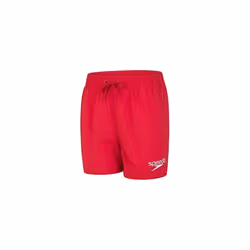 Speedo Junior Essential 13" Watershort Boys Swimming Shorts Pool Beach Swimwear - Red - L