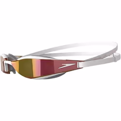 Speedo Fastskin Hyper Elite Mirror Unisex Adult One Size White gold