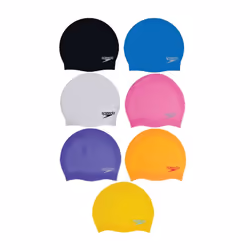 Speedo Moulded Silicone Cap - Adult - Pink