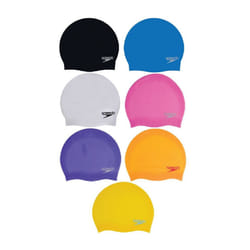 Speedo Moulded Silicone Cap - Adult - Pink