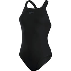 Speedo Swimming Costume Womens Eco Endurance+ Medalist Swimsuit - Black - 28
