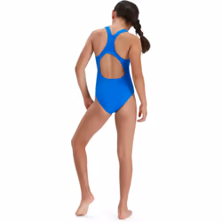 Speedo Girls Swimsuit Shoulder Straps Comfortable Secure Fit Swimming Costume