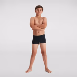 Speedo Swimming Boys Shorts ECO Endurance+ Aquashort - Black - 5-6