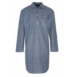 Champion Mens Brushed Cotton Nightshirt (Pack of 2) - M, Light Blue-Dark Blue
