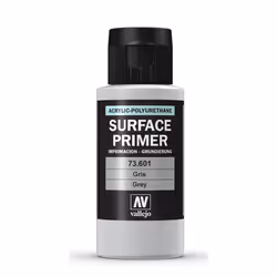 Vallejo 73.601, Base paint primer, Metal, Plastic, Ready mixed, Grey, Matt, Bottle