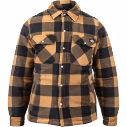 Dickies Portland Polyester Men's Khaki Casual Shirt - Not Specified, XL