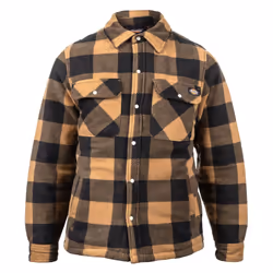 Dickies Portland Polyester Men's Khaki Casual Shirt - Not Specified, XL - Additional view 4